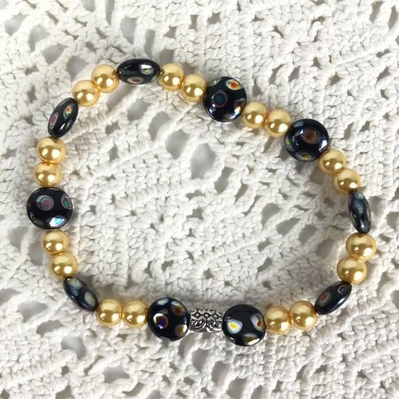 Hematite Stackable Meditation Chakra Bracelets - Picture 3 of 6